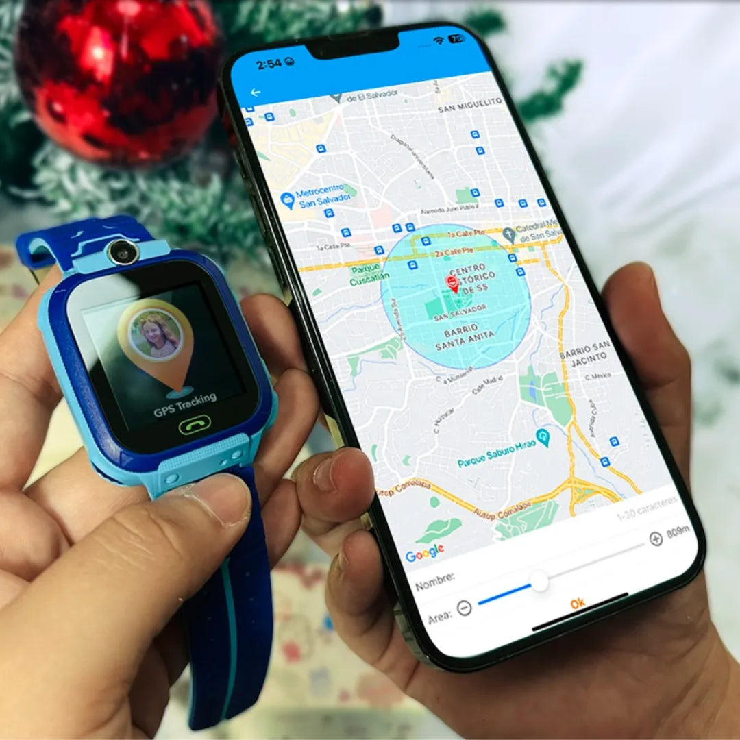 SafeKid® - Reloj Inteligente para Niños con GPS y SIM