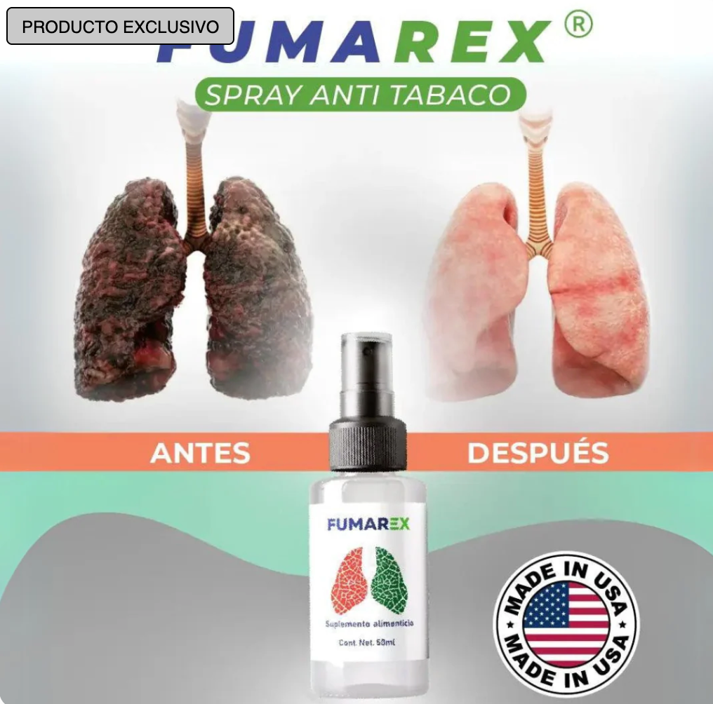 FumaRex™ – Solución Natural para Dejar de Fumar