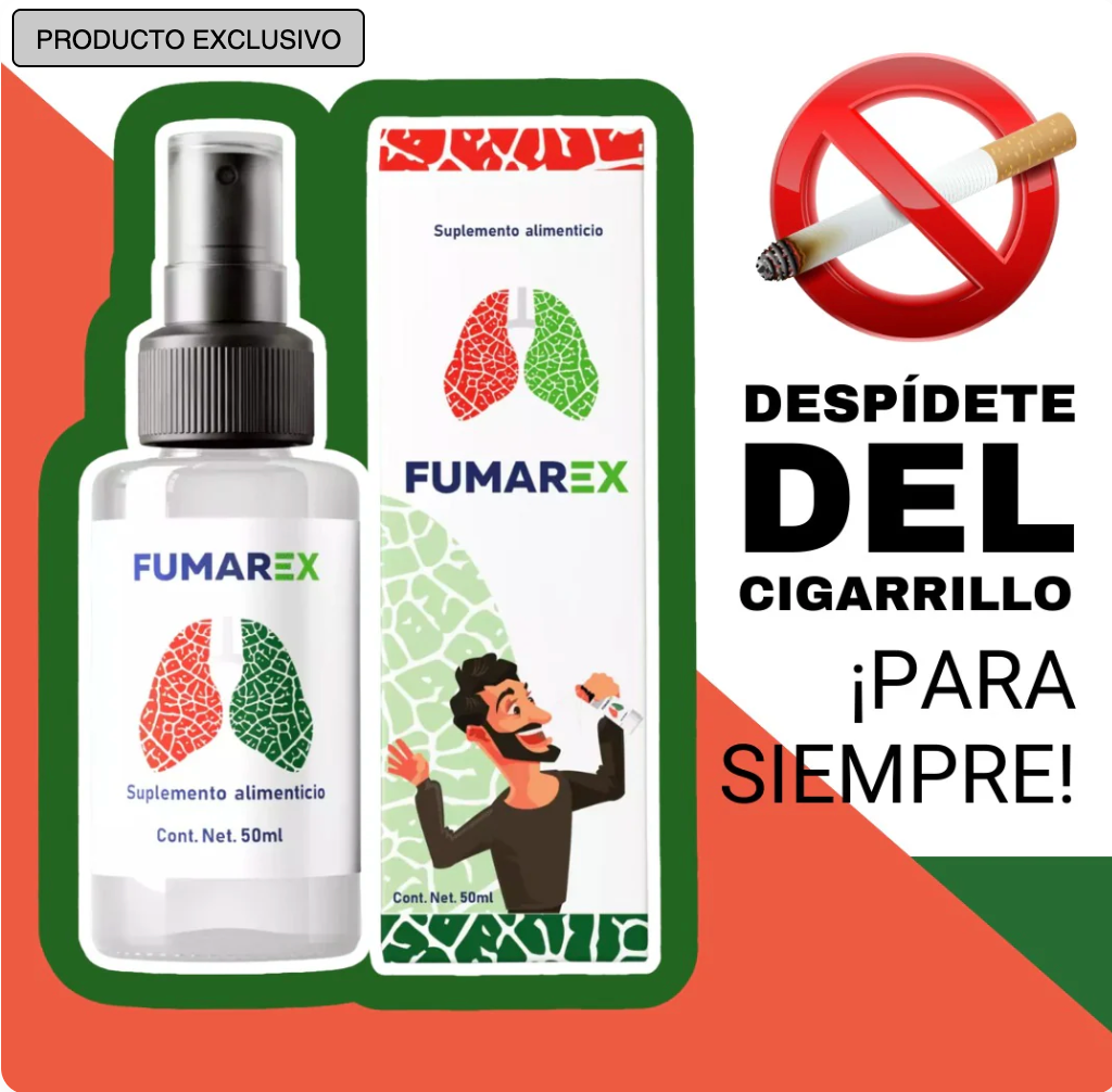 FumaRex™ – Solución Natural para Dejar de Fumar