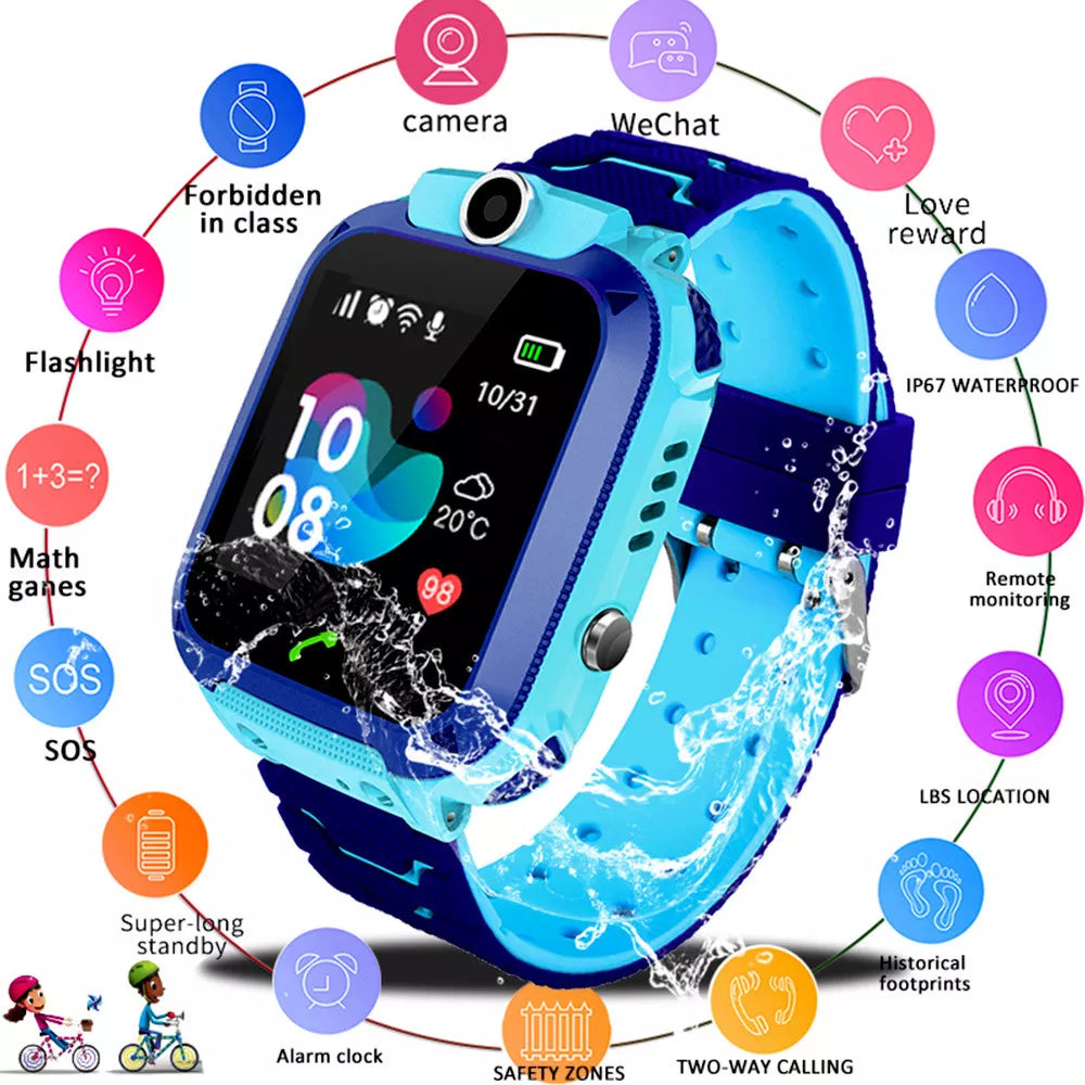 SafeKid® - Reloj Inteligente para Niños con GPS y SIM