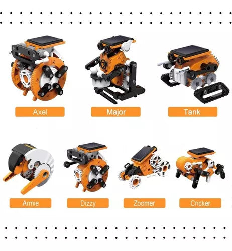 Kit Robots Solares® -7 Robots por el precio de 1