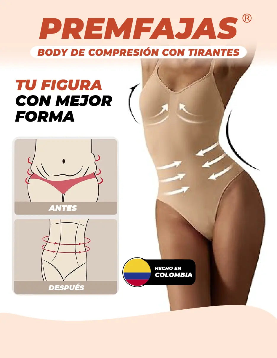 3X1 PremFajas®️ - Compresión avanzada + Comodidad extrema. Reduce hasta 7cm