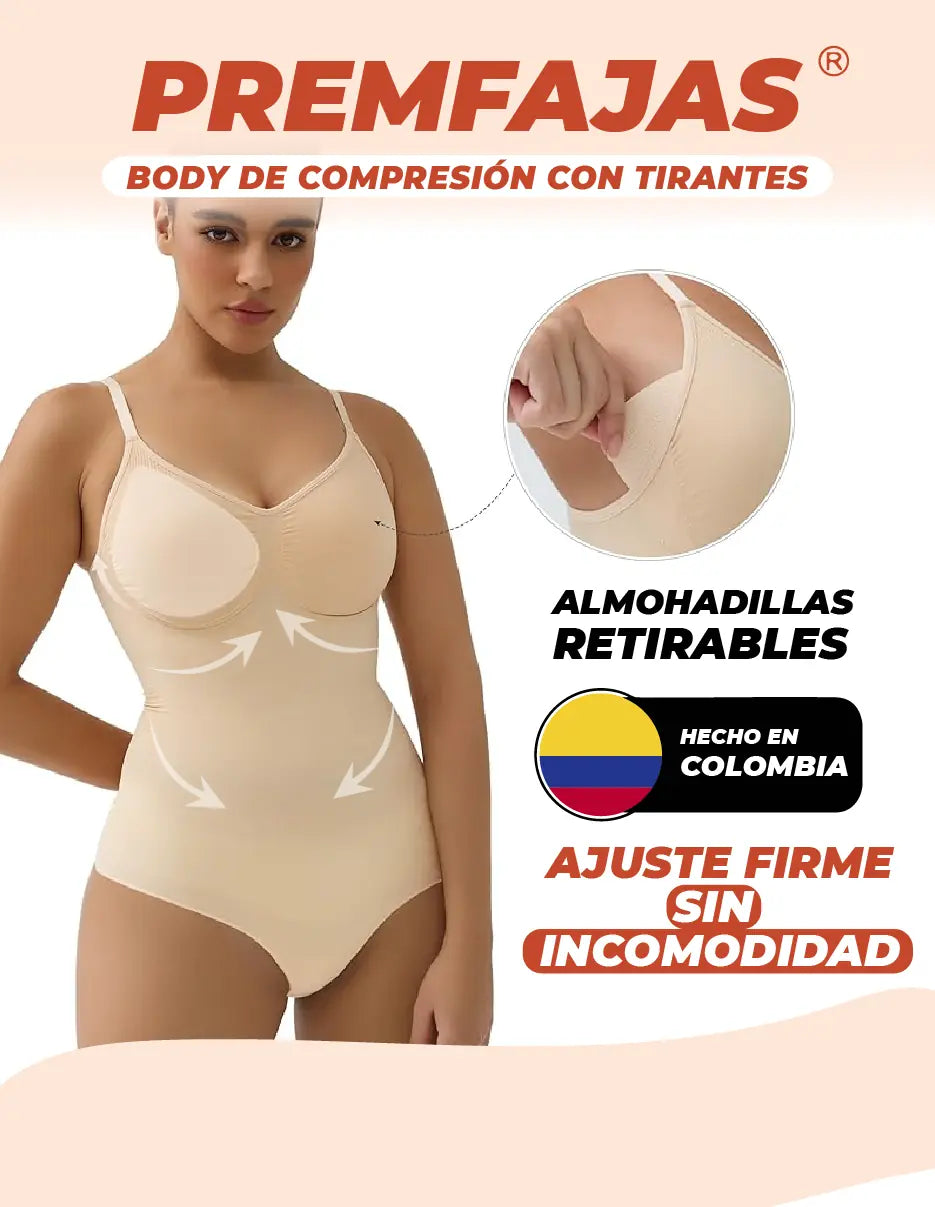 3X1 PremFajas®️ - Compresión avanzada + Comodidad extrema. Reduce hasta 7cm