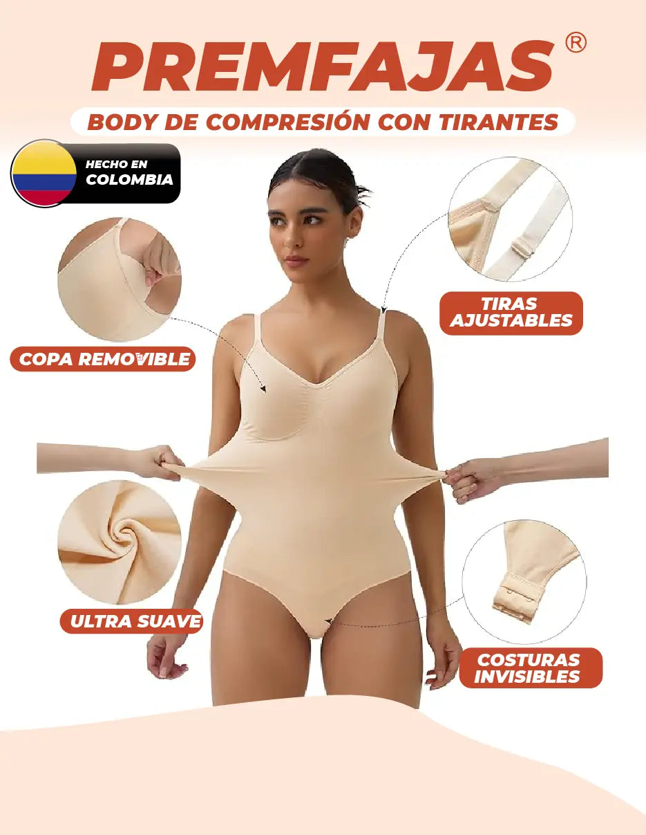 3X1 PremFajas®️ - Compresión avanzada + Comodidad extrema. Reduce hasta 7cm