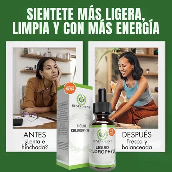 Benevolent™ Clorofila Liquida - Solución en Gotas