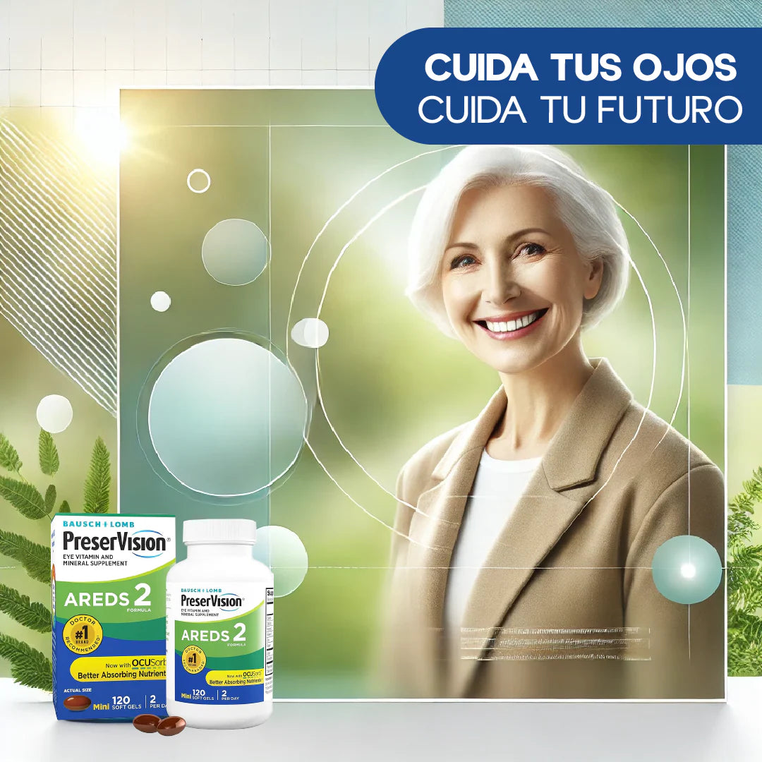 PreserviVisión+™:👀✨ Dile adiós al cansancio visual con una cápsula diaria💊🧿