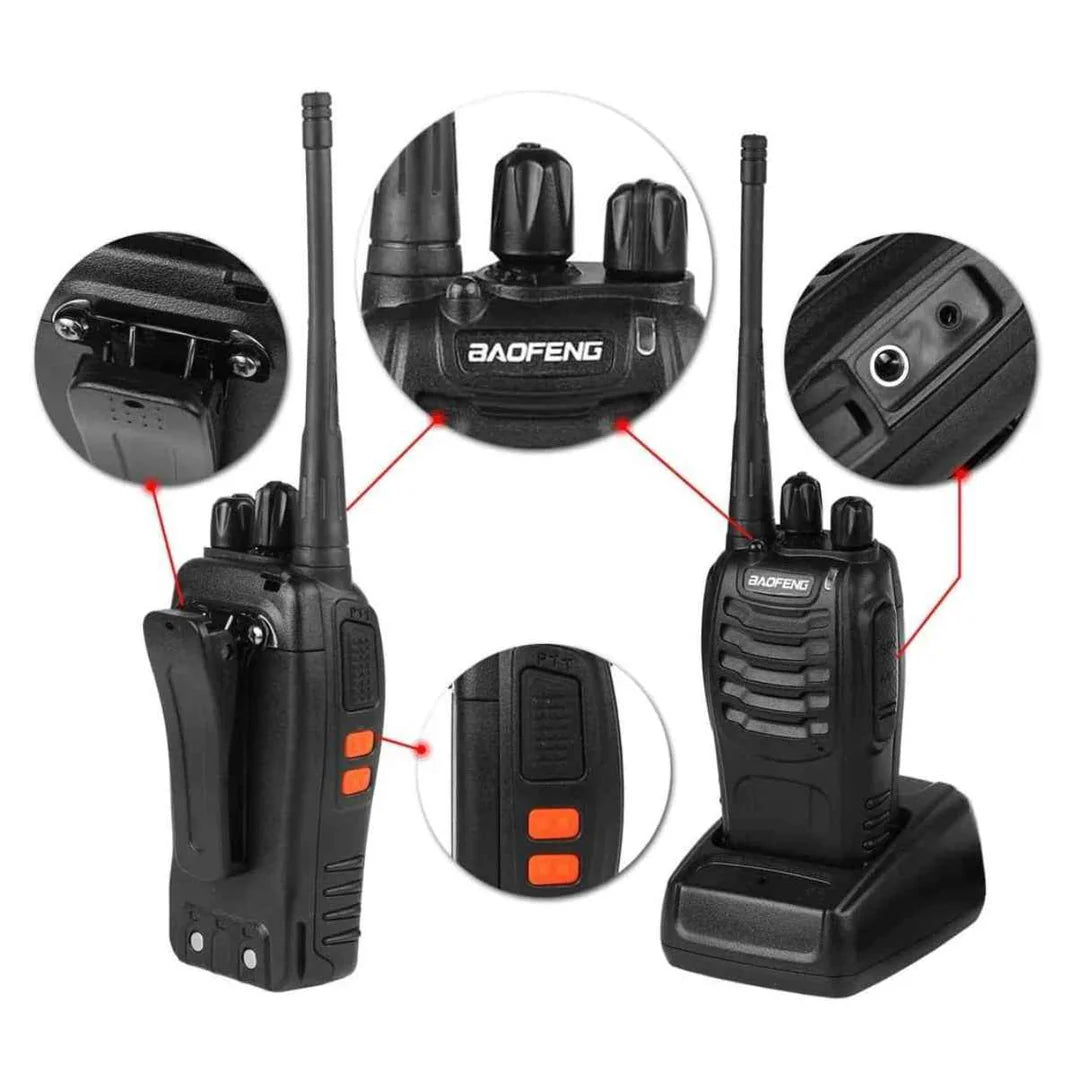 Walkie Talkie Baofeng® x2 - Radio Comunicación