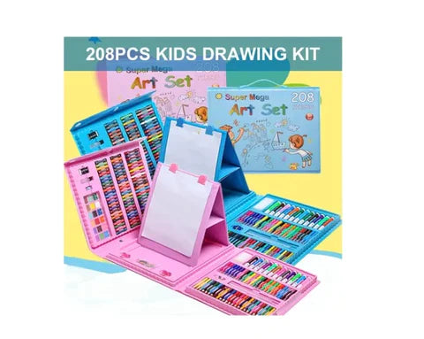 Set de Arte 208 Piezas Portátiles™🎨