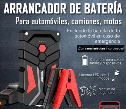 PowerKick™ - Iniciador y Cargador de Batería 🚘