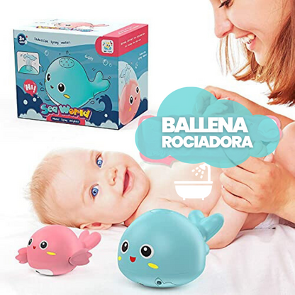 BALLENA JUGUETE DE BAÑO PARA BEBE™ 🐳