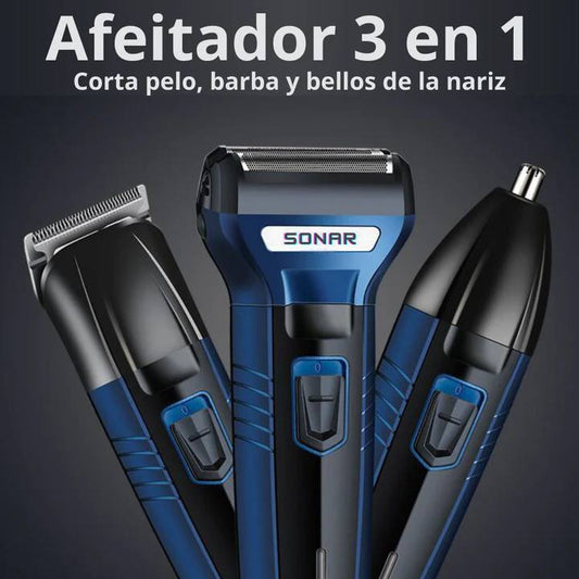 GeemyPro™ - KIT AFEITADO FÁCIL 3 EN 1