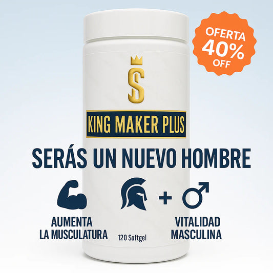 King Maker Plus | Vitalidad y Testosterona al Máximo