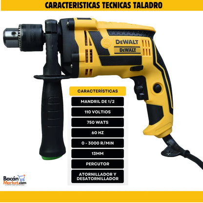 Combo taladro percutor y pulidora - El Kit que todo hombre necesita con el 50% de descuento