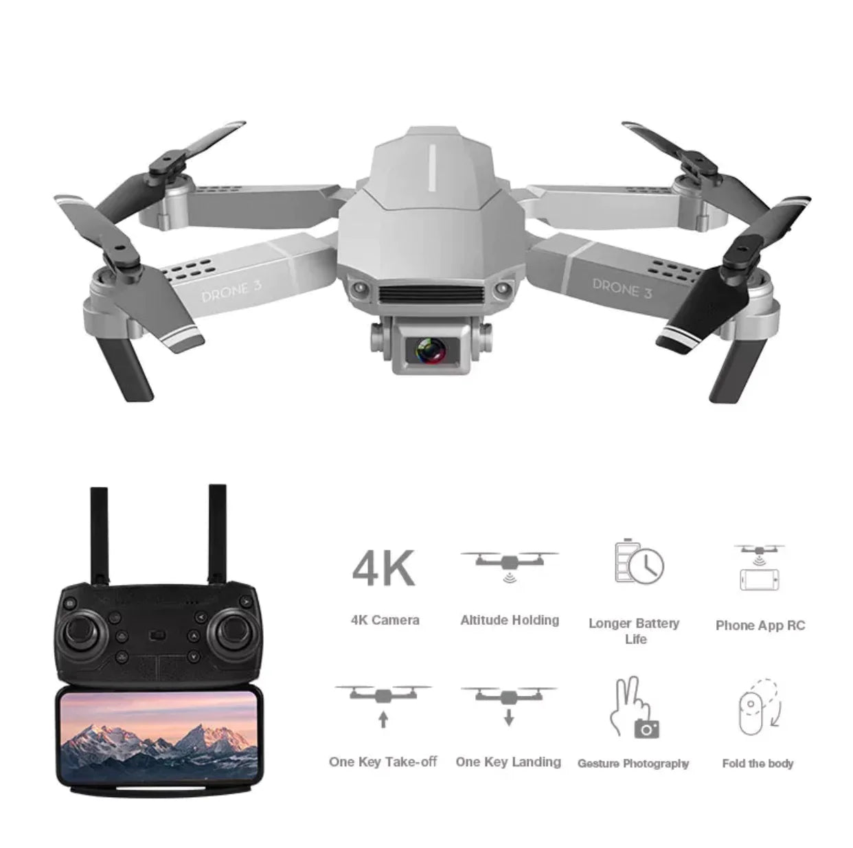 Drone E88 Pro Max® - Versión 2024