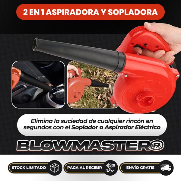 Blowmaster® - Soplador o Aspirador Eléctrico