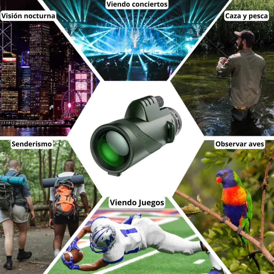ClearVision Pro® - Telescopio portátil con vision nocturna