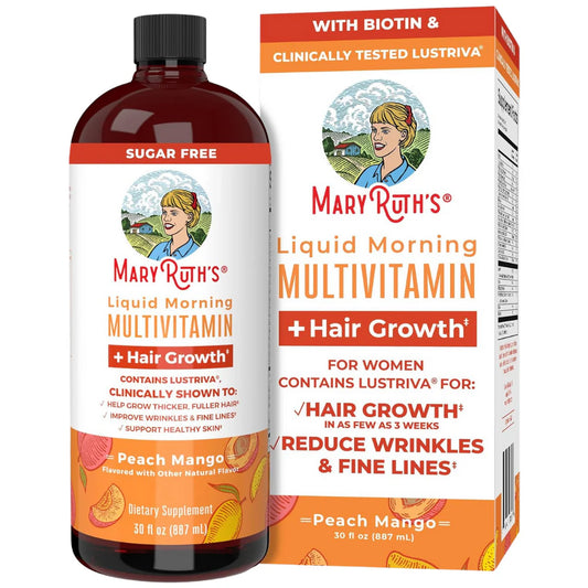 Multivitamínico Mary Ruths líquido + Lustriva®