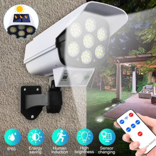 Lámpara Luz Solar Led™ - Panel Solar con Sensor
