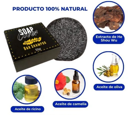 Jabón de Henna™ Anti-canas