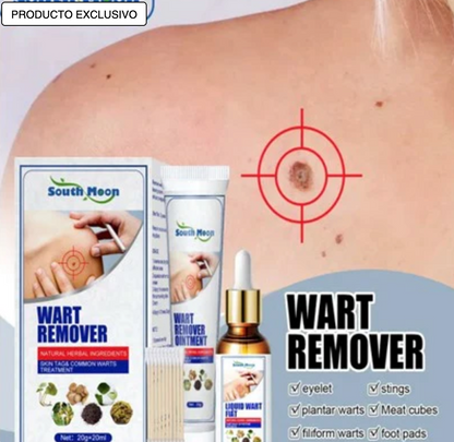 KIT 2X1 WART BLACKHEADS - Removedor automático de verrugas