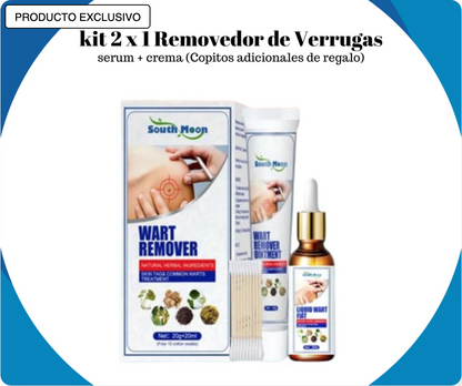 KIT 2X1 WART BLACKHEADS - Removedor automático de verrugas