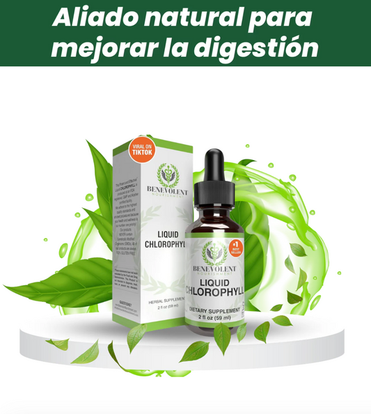 Benevolent™ Clorofila Liquida - Solución en Gotas