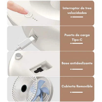 CIBAIL® Ventilador Multifuncional Inteligente