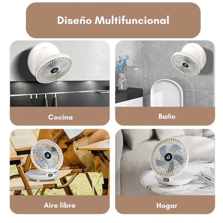 CIBAIL® Ventilador Multifuncional Inteligente