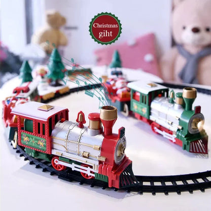 Tren Navideño Flotante ✨ MAGIC RAIL 🚂 (Flota alrededor del árbol y fácil de instalar)