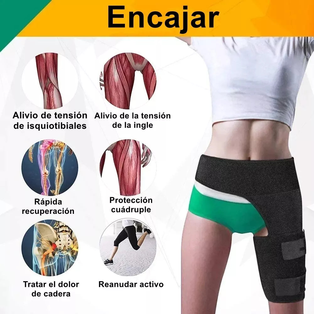 🩺 Faja de Cadera para Ciática – Tu alivio confiable contra el dolor lumbar