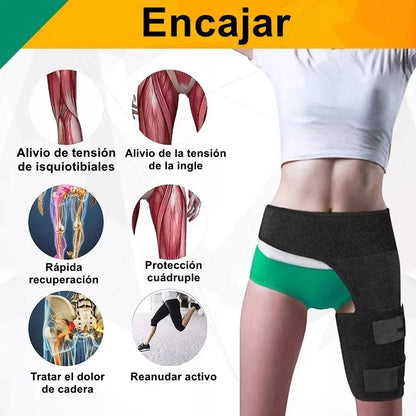 🩺 Faja de Cadera para Ciática – Tu alivio confiable contra el dolor lumbar