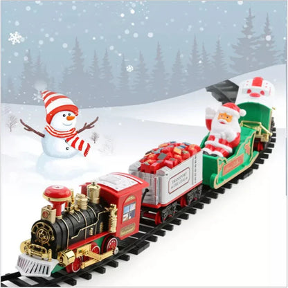 Tren Navideño Flotante ✨ MAGIC RAIL 🚂 (Flota alrededor del árbol y fácil de instalar)