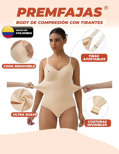 3X1 PremFajas®️ - Compresión avanzada + Comodidad extrema. Reduce hasta 7cm