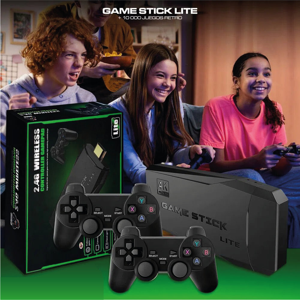 GAME STICK LITE™ +10 MIL JUEGOS 🎮