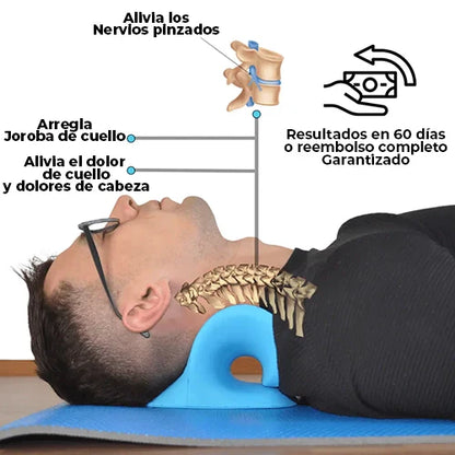 CerviConfort™ - Almohada Ergonómica Cuello y Cervical