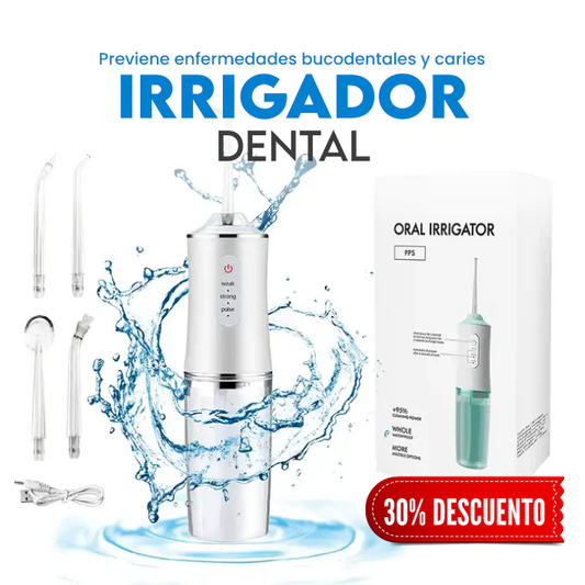 Irrigador Dental Recargable Eléctrico®