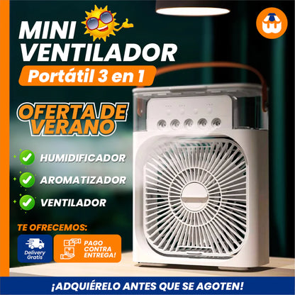 VENTILADOR AIRE ACONDICIONADO PORTATIL™💨