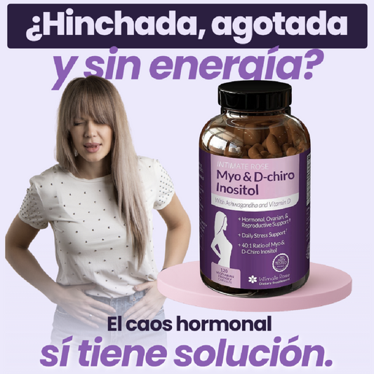 INTIMATE ROSE MYO & D-CHIRO INOSITOL - 120 CAPSULAS