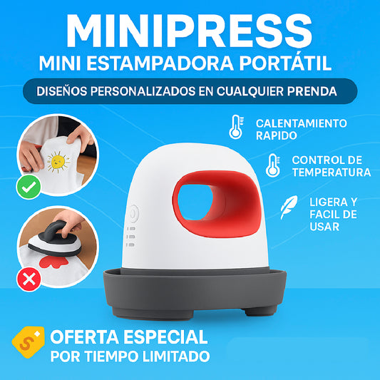 Minipress® - Mini Estampadora Portátil