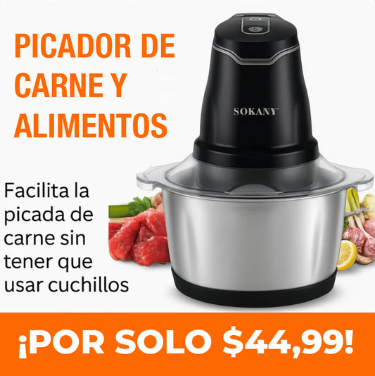 ¡FACILITA TU DIA A DIA EN LA COCINA! - PICADOR DE CARNE Y ALIMENTOS