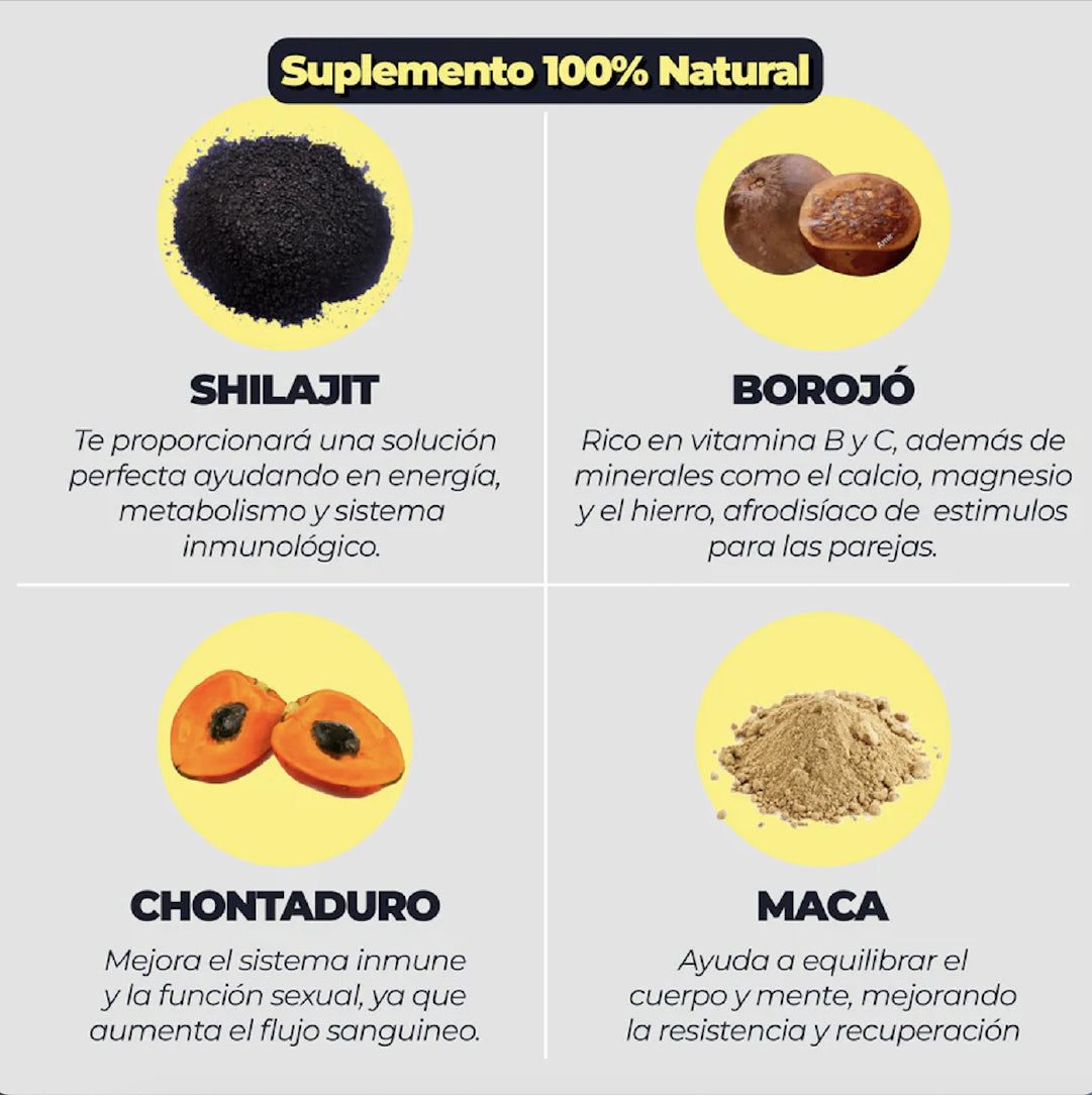 Shilajit Organica Original del Himalaya