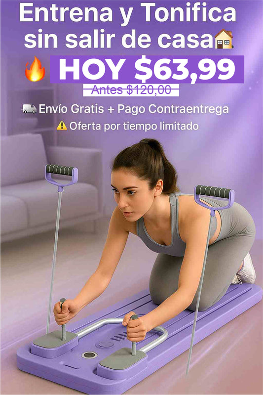 SlimBoard Pro™ - Tabla Pilates Multifuncional 4 en 1