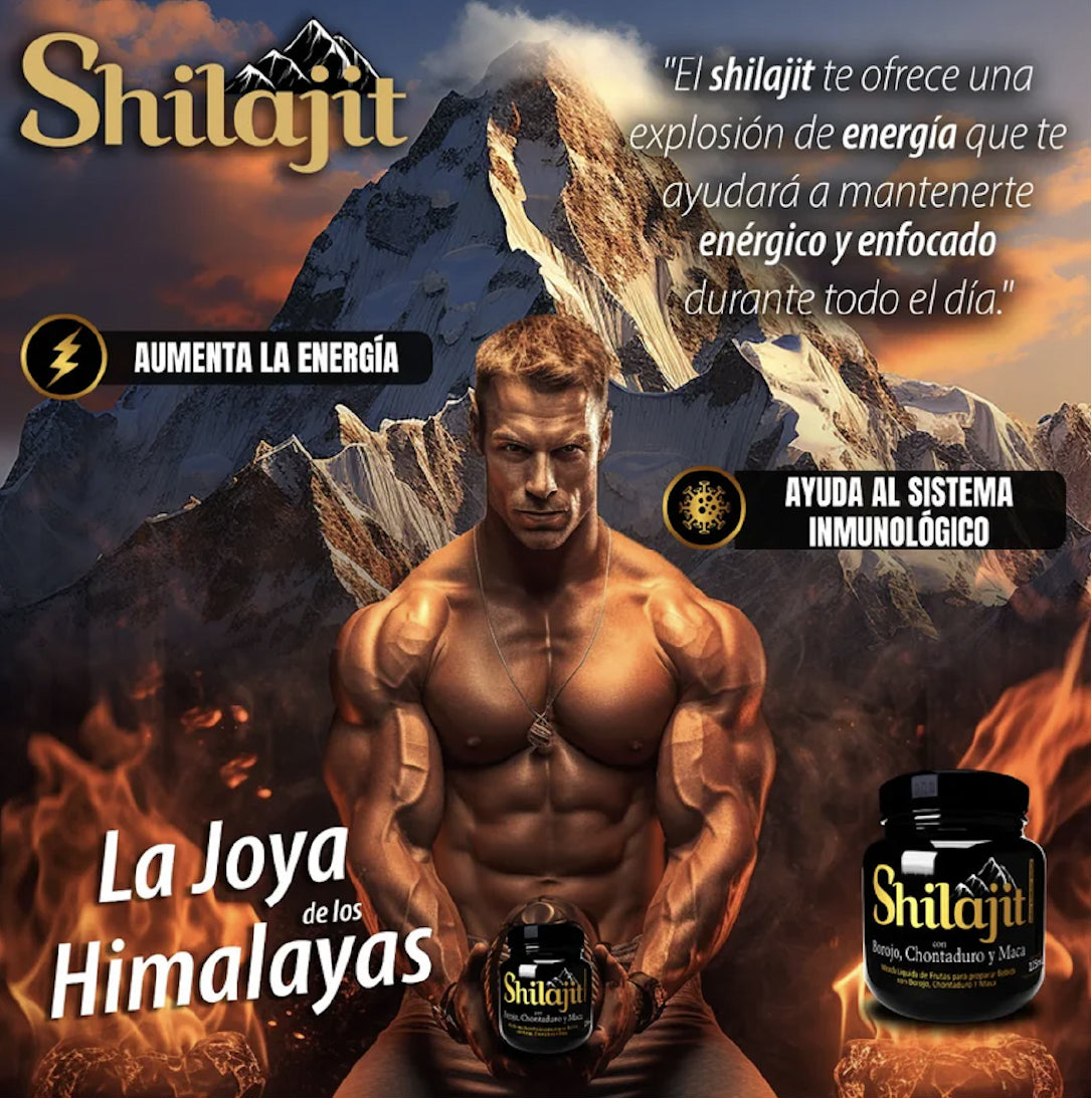 Shilajit Organica Original del Himalaya