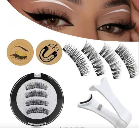 MagneticLash™ - Kit de Pestañas Magnéticas con Sistema de Aplicación