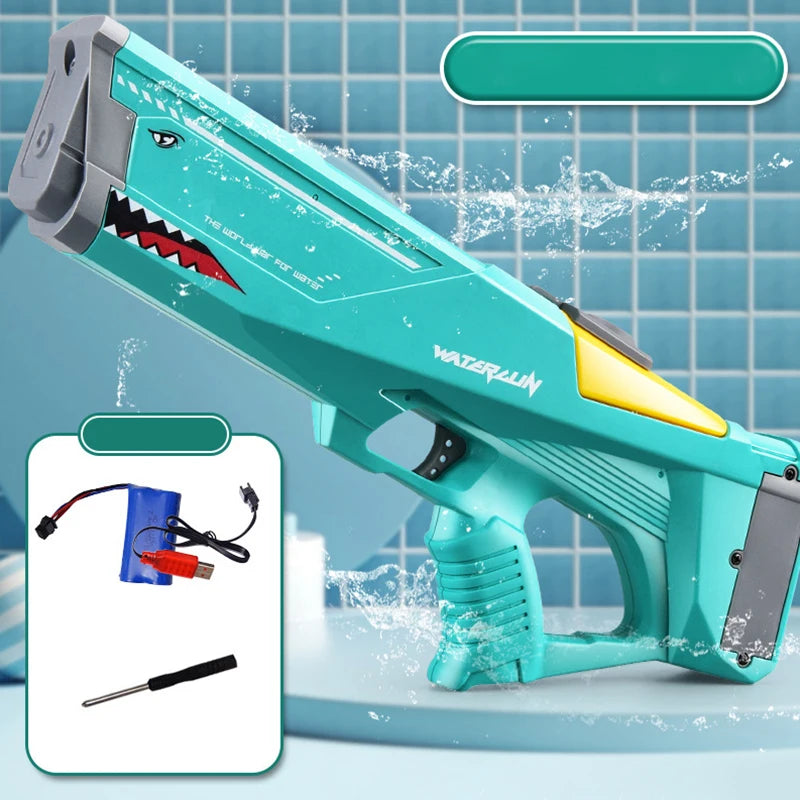 2x Pistola de Agua Eléctrica Shark™ 🦈💦🔫