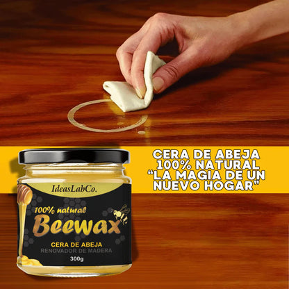BeeWax™ - Cera de Abeja Natural para el Cuidado y Protección de Muebles