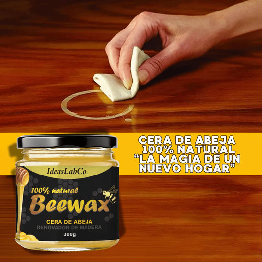 BeeWax™ - Cera de Abeja Natural para el Cuidado y Protección de Muebles