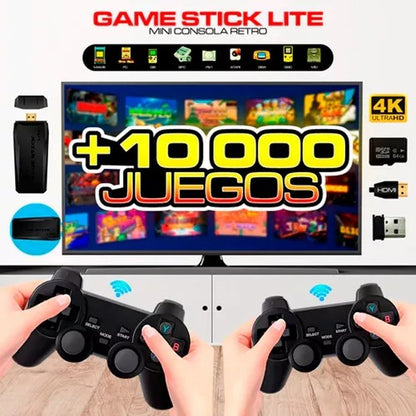 GAME STICK LITE™ +10 MIL JUEGOS 🎮