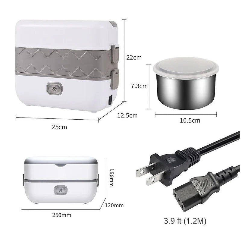 HeatBox Pro - Lonchera Eléctrica Portatil