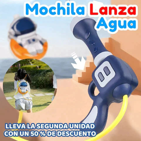 MOCHILA CON PISTOLA DE AGUA™ 🔫